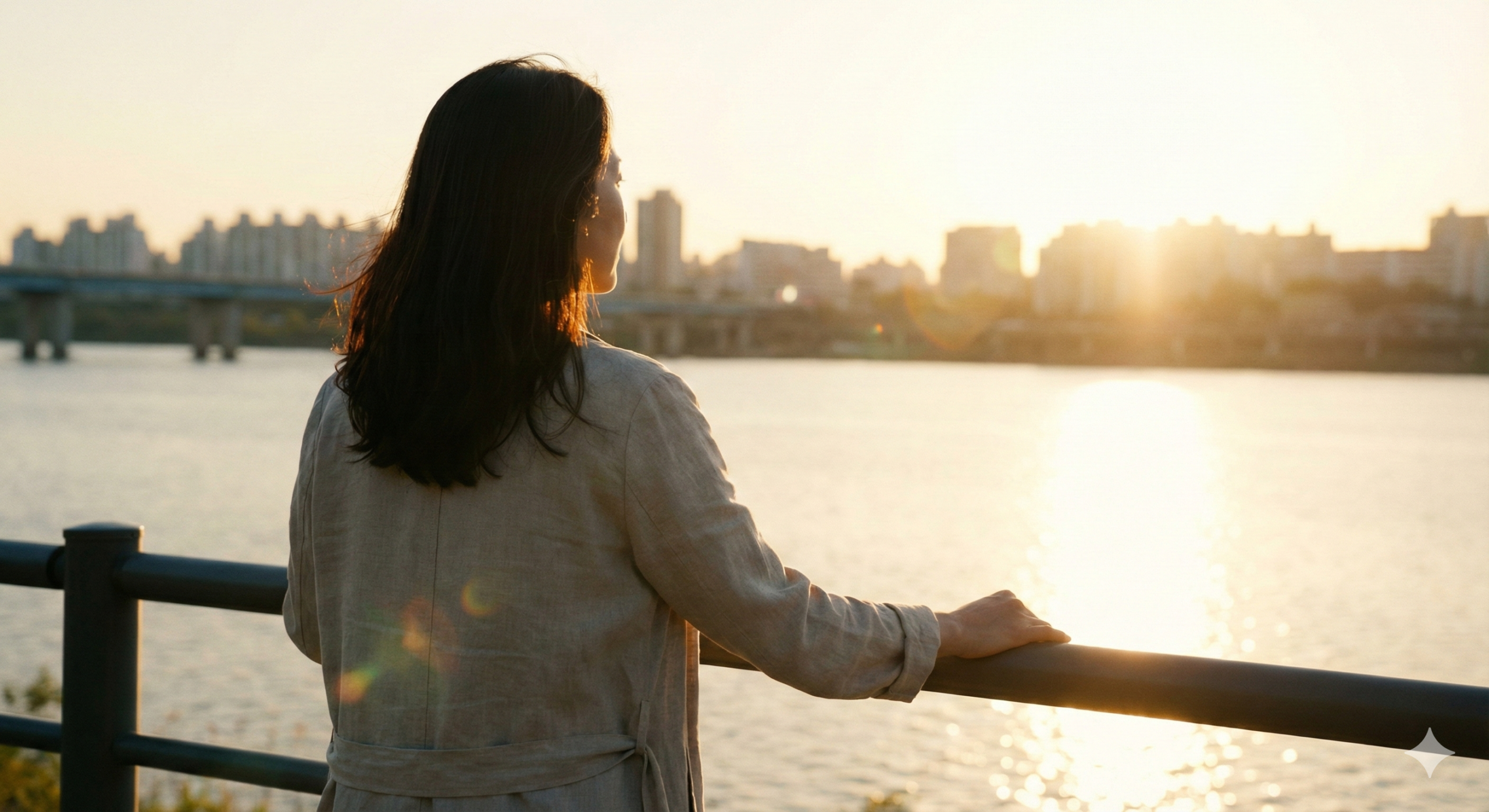건강한 하루를 마친 뒤 찾아온 평온하고 우아한 저녁의 여유